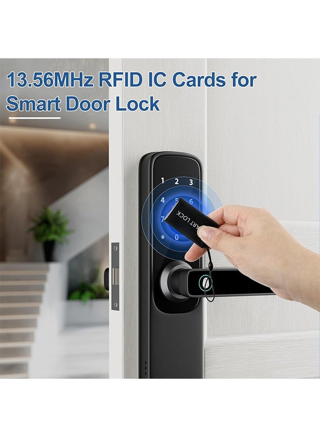 20 Pcs Smart IC Cards for Smart Door Lock, 13.56MHz RFID Keyless Entry Smart Cards for Door Lock, Compatible with Tuya Smart Life and TTLock - Image 5
