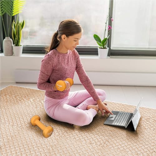 SIGNATRON 1Pc - 4Sq Ft - Puzzle Flooring || Kids Interlocking Play mat || Shop Floor Mat || Kitchen Floor Mat || Pet Mat ||12 MM Thick - Image 5