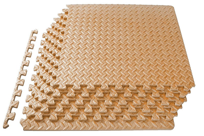 SIGNATRON 1Pc - 4Sq Ft - Puzzle Flooring || Kids Interlocking Play mat || Shop Floor Mat || Kitchen Floor Mat || Pet Mat ||12 MM Thick - Image 1