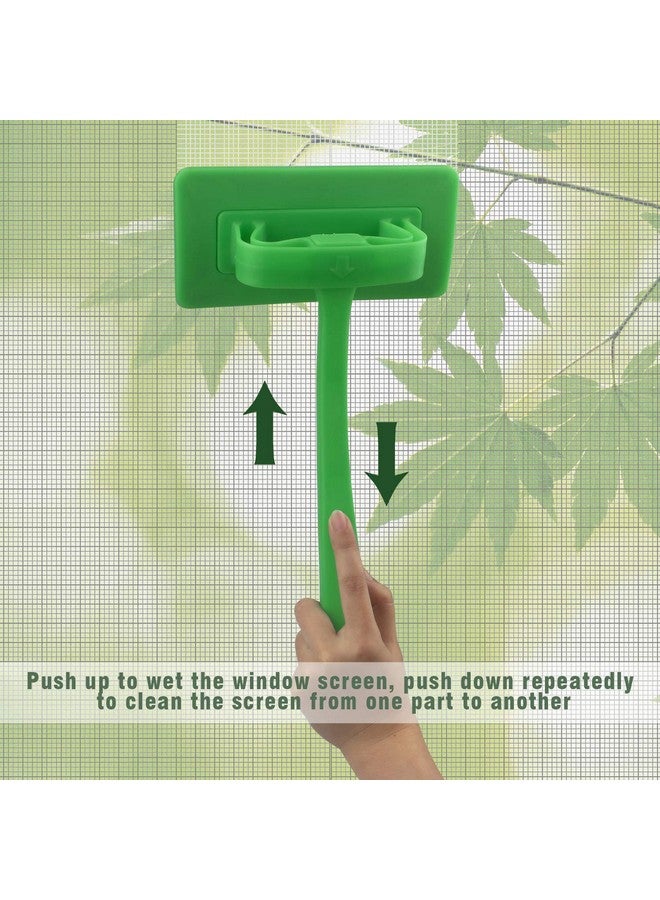MYLIFEUNIT MyLifeUNIT Mesh Screen Cleaner, Window Screen Cleaning Brush Washing Equipment, Detachable Window Cleaner Tool with Wet and Dry Dual-Use - Image 2