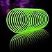 Glow Fever Glow Sticks Bulk 100ct 22 Glow Necklaces with Connectors Neon Light Sticks for Party Festivals Raves Concert Birthday Wedding Green - Image 2