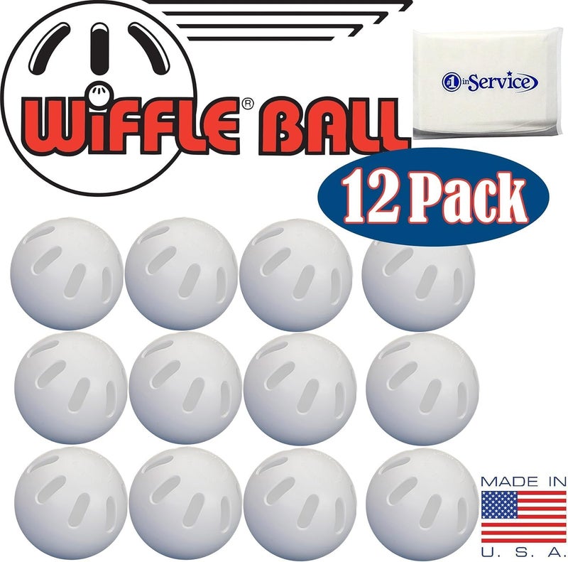 WIFFLE Ball Baseballs Official Size 12 Pack - Image 2