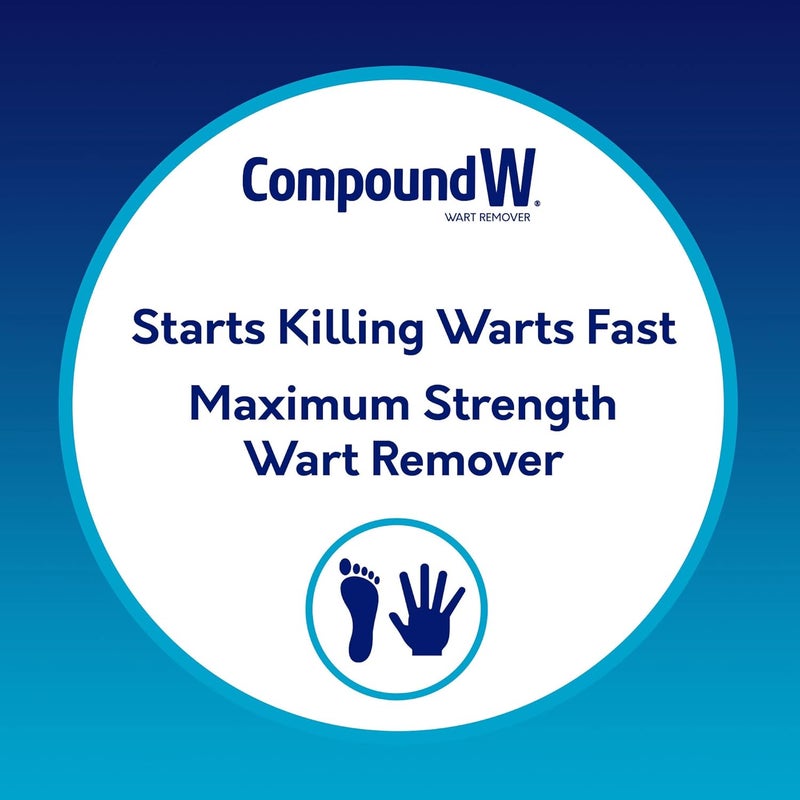 Compound W Maximum Strength Wart Remover, Fast-Acting Liquid with Salicylic Acid for Wart Removal, 0.31 Fl Oz - Image 3