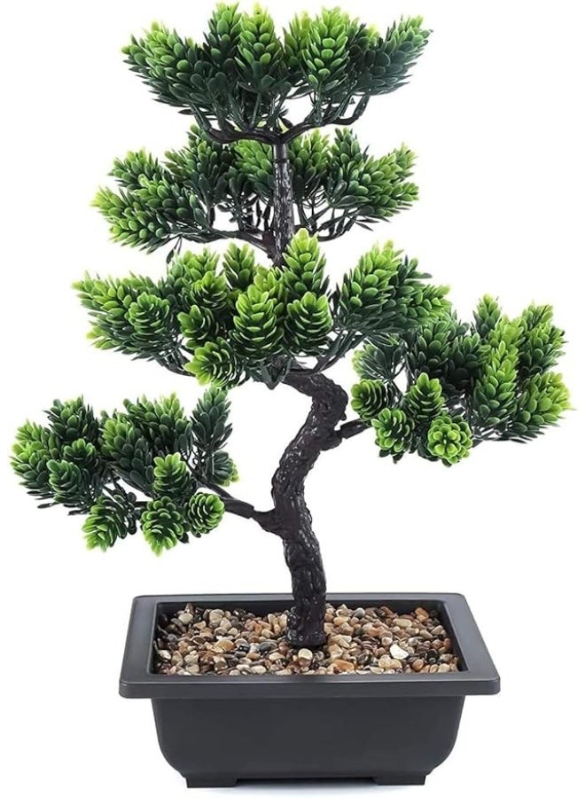 شجرة الإبداعية – شجرة زينة نباتات لا تبهت ولا تحتاج للسقي، مثالية للمكتب والمنزل - Image 1