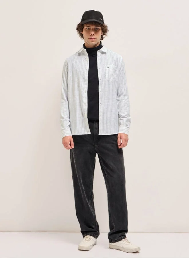 THE BEAR HOUSE Men's Shirt for Casual and Formal Wear | Classic Button-Down Style for Office, Daily Use, Travel, Events & All-Season Outfits | Versatile & Stylish Wardrobe Essential for Every Occasion