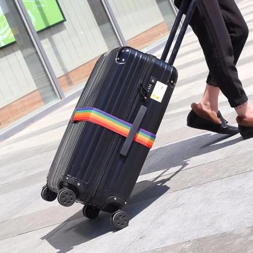 Dayalu Luggage Strap for Suitcases, Straps Belts for Trolleys and All Kind of Luggages (2, Rainbow) - Image 5