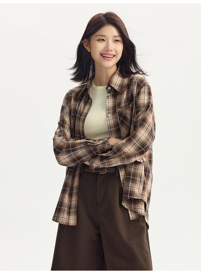 SEMIR Women's Checkered Shirt - Image 2