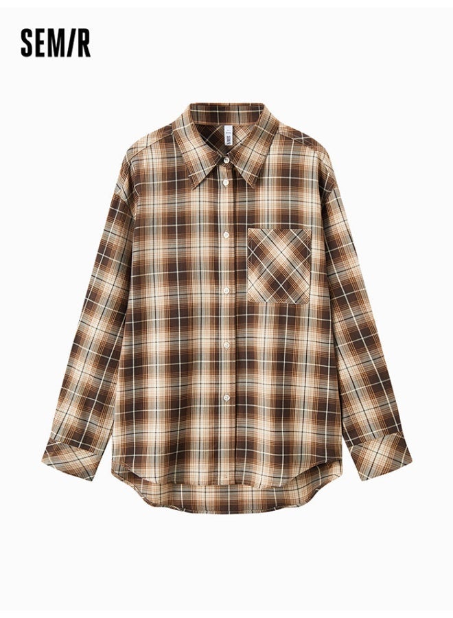 SEMIR Women's Checkered Shirt - Image 4