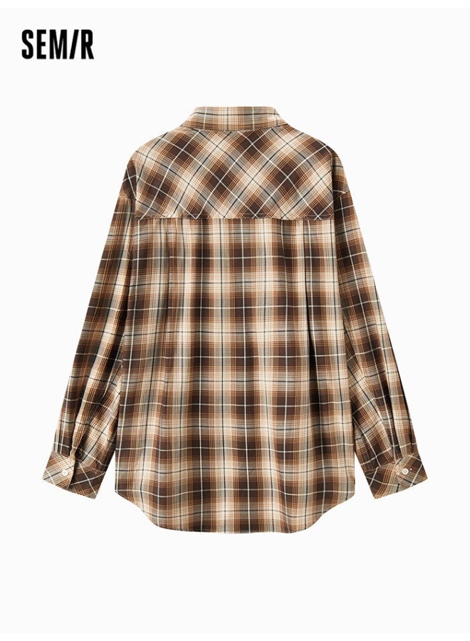 SEMIR Women's Checkered Shirt - Image 5