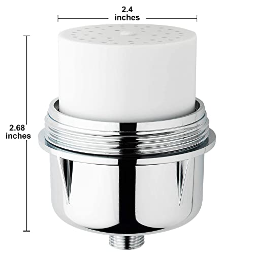 PAI4LEISI 2PCS Shower Filter Replacement Cartridge for Aqua Bliss SF100 SF220,15 Stage Shower Filter for Hard Water Chlorine Reducing Shower Water Head Filter Cartridge,High Output Revitalizing Shower Filter - Image 2