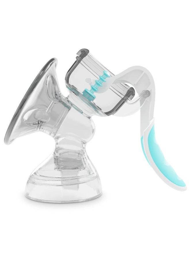 Baboo - Manual Breast Pump with 4-Level Suction with Bottle Feeding Set | Hand Pump Breast Pump Best gift for New Moms | Small Enough to Fit into a Handbag | BPA-Free Easy Assembling  - 130ml - Image 4