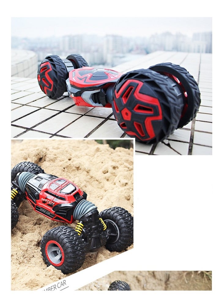 Generic - Two-way Rolling Stunt Remote Control Car Four-wheel Drive Climbing Off-road Vehicle Remote Control Deformation Toy Car - Image 1