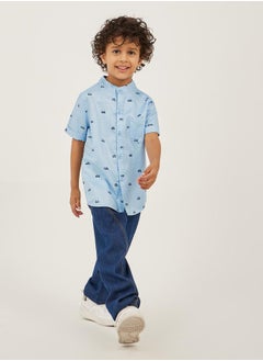 Styli All-Over Print Short Sleeve Shirt  - Image 2