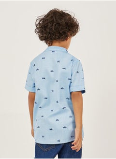 Styli All-Over Print Short Sleeve Shirt  - Image 4