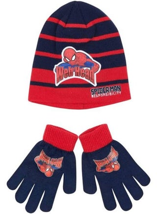 Marvel Spider-Man Kid's Winter Hat and Snow Gloves 2-piece set by kids TV - pzsku/Z95F683FB37942C17ED7BZ/45/1762884448/1563c6db-9315-475e-91f4-93ea3a77653f
