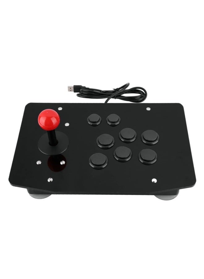 Street Ba 6 Arcade Joystick Android Mobile Phone USB Fighting King Of Fighters 97 Game Joystick Supports Computer Notebook-Product Color:02 Computer + Mobile Phone Prohibition Platform  - Image 4