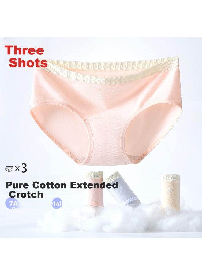 THREEGUN Cloud Sensation Series Women'S Pure Cotton 100% Cotton Crotch Comfortable Breathable Girl'S Underwear - Image 2