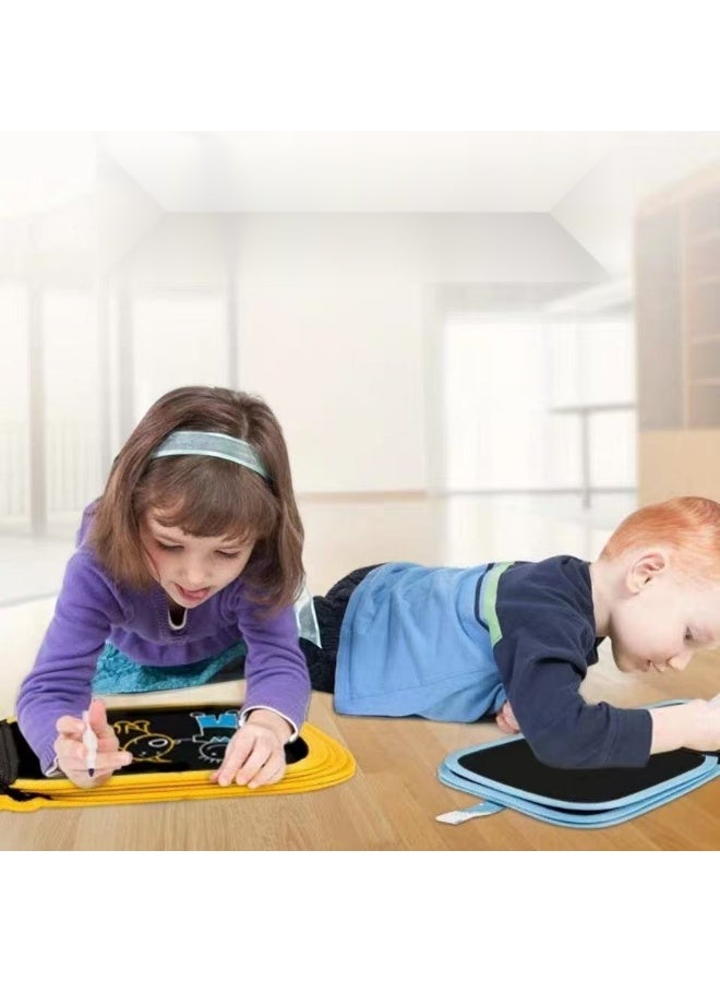 6 Pages Portable Erasable Drawing Pad Reusable Sketchpad Painting Book with 3 Colored Erasable Pens for Kids Toddlers  - Image 3
