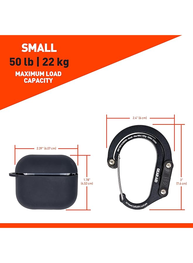 Gear Aid Heroclip (Small) Carabiner Gear Clip And Hook For Hanging Bags Purses Lanterns Strollers Tools Helmets Water Bottles And More - Image 3
