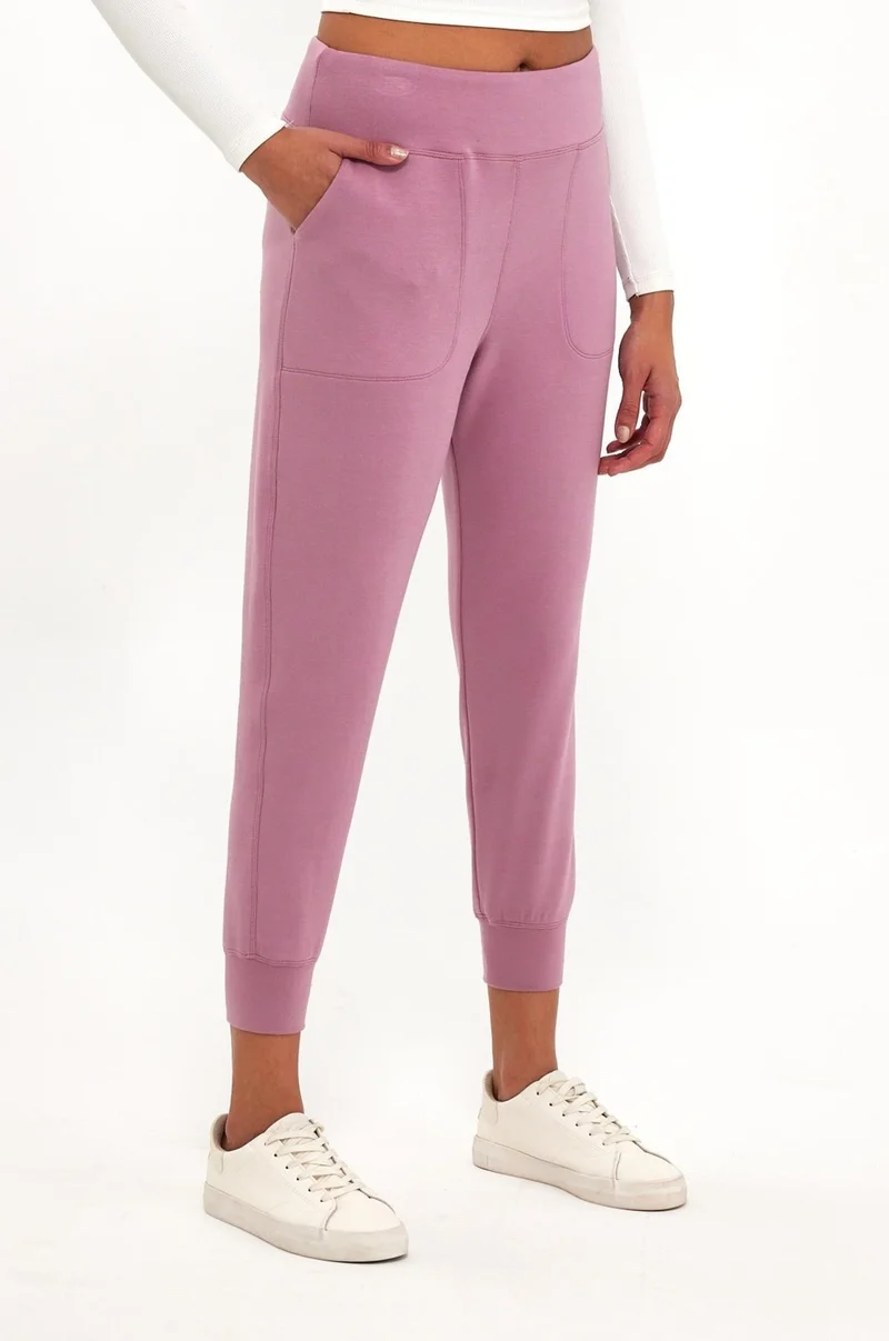 Alexander Gardi Elastic Waist Side Pocket Leggings (B23-00165)