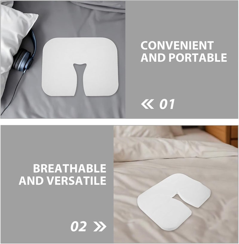 600pcs Massage Bed Face Covers: Disposable Treatment Table Sheets - Soft Non-Woven Face Pillow Protectors for Facial Treatments Spa Services - Image 3