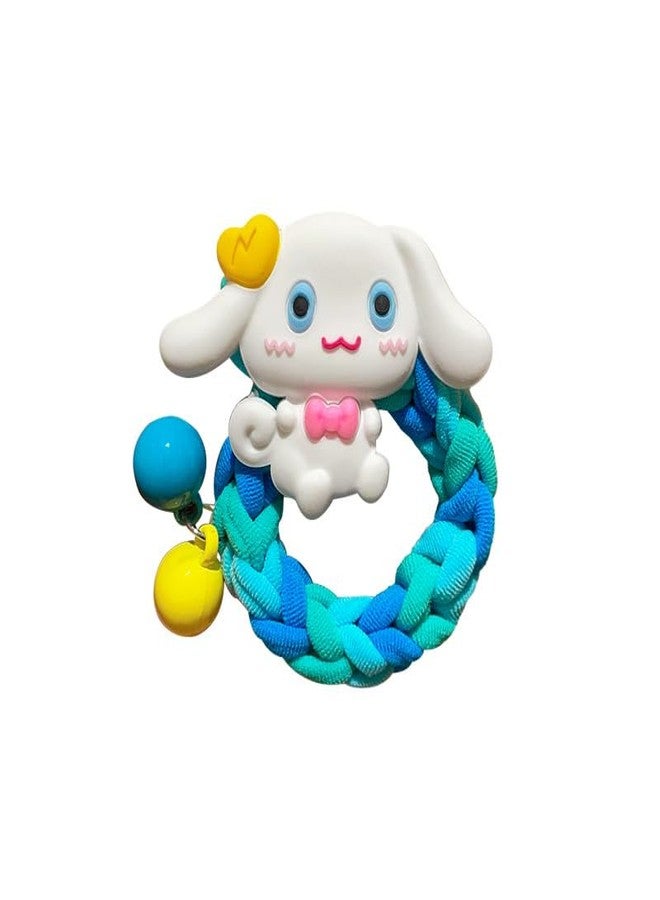 FICTIOUS Cartoon Elastic Hair Scrunchies - Soft & Stretchable Ponytail Holders, Baby Hair Clips, Toddler Snap Clips & Fun Hair Accessories for Girls & Kids (MULTICOLOR, 1PCS) - Image 1