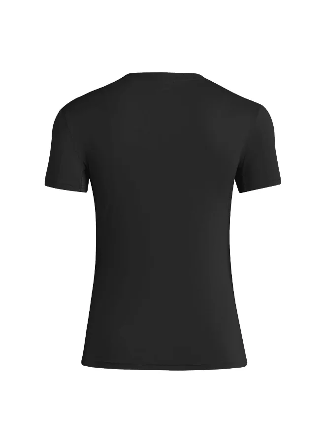 Adidas Adidas Adizero E Tee Black Running T-Shirts For Women XS