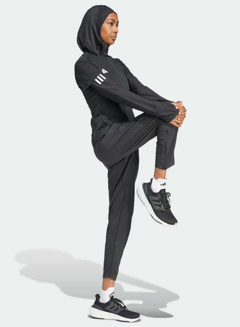 Adidas BLACK Adizero Essentials Running Tee for Women | Best Price UAE