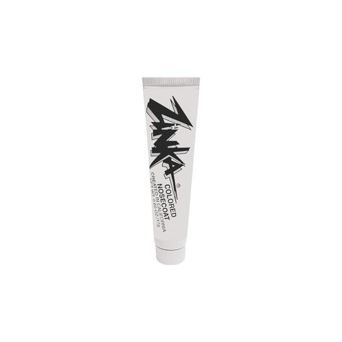 Zinka Colored Zinc Oxide Sunblock – High Zinc Formula for Nose and Face, Water & Sweat Resistant, White