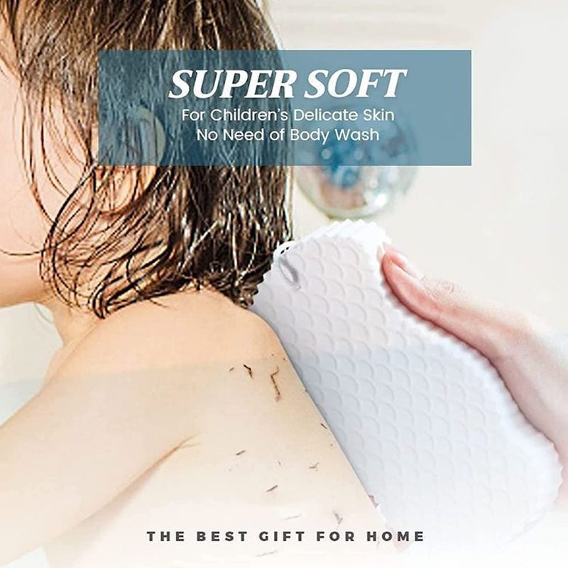 SV ENTERPRISE SV ENTERPRISE Wizart Creation 1Pcs Ultra Soft Bath Body Shower SpongeMagic Bath Sponge Dead Skin RemoverSuper Soft Exfoliating Bath Sponge Painless Scrub Sponge For Adults ChildrenPregnant Women  - Image 3