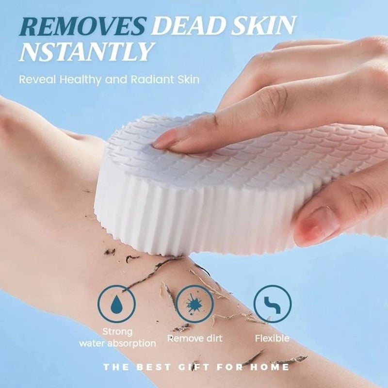 SV ENTERPRISE SV ENTERPRISE Wizart Creation 1Pcs Ultra Soft Bath Body Shower SpongeMagic Bath Sponge Dead Skin RemoverSuper Soft Exfoliating Bath Sponge Painless Scrub Sponge For Adults ChildrenPregnant Women  - Image 4
