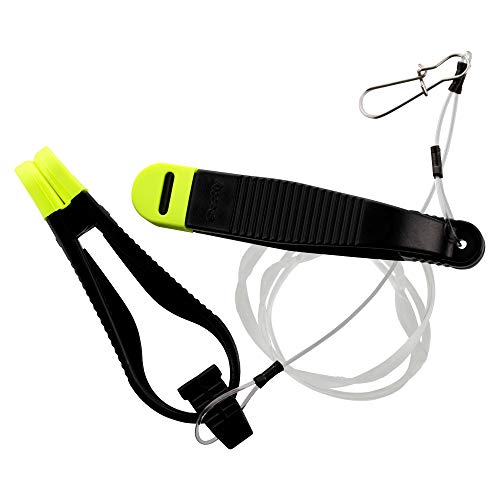 Scotty #1191 Power Grip Plus Stacker Release, 48-Inch Leader "Great for Braid" , BLACK - Image 5