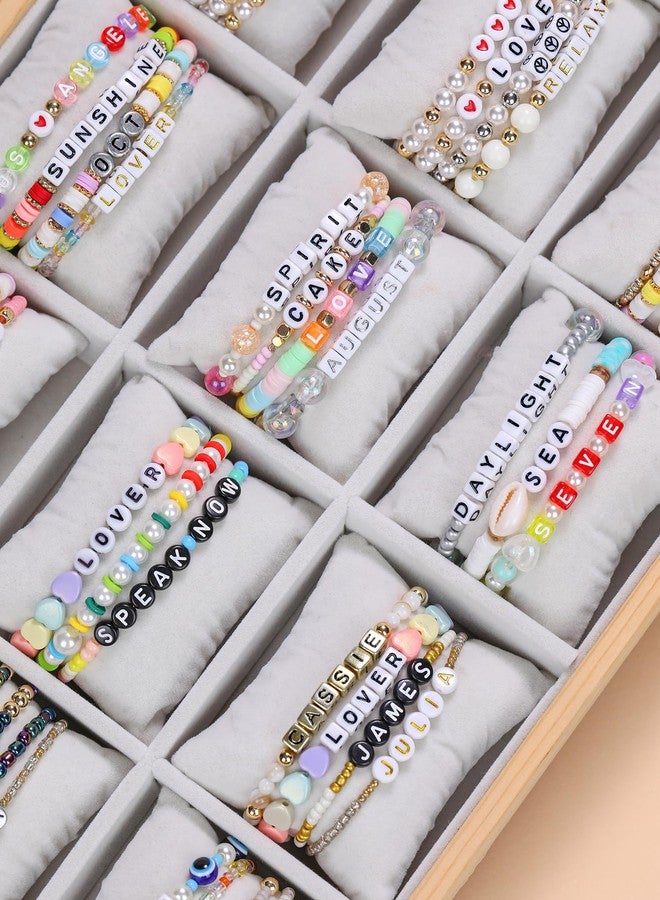 DoDoBeads Alphabet Beads for Bracelets - 1650Pcs Round Acrylic Letter Beads A-Z with Extra Vowels & Number Beads and Spacer Beads - Ideal for Bracelets, Necklaces,Friendship Bracelet Kits - Image 3