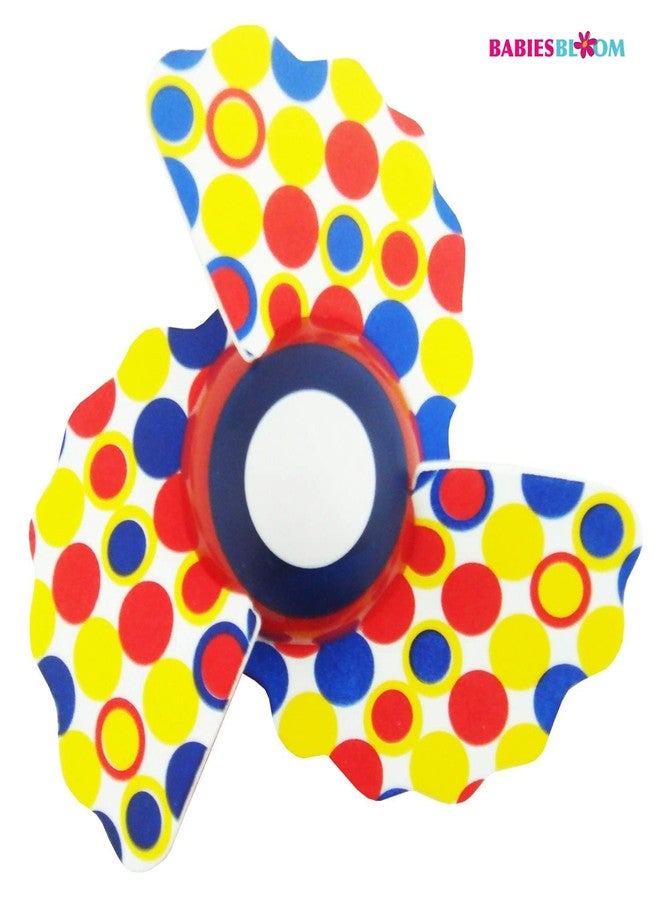 BABIES BLOOM Blue Mini Stroller Fan for Babies | Baby Gift with Flexible Neck and LED Lights - Image 3