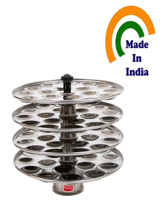 HAZEL Idli Maker Stainless Steel | Mini Idli Maker Set of 4 | Idli Stand for 72 Idlis for Daily Usage - Image 3