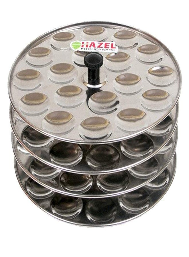 HAZEL Idli Maker Stainless Steel | Mini Idli Maker Set of 4 | Idli Stand for 72 Idlis for Daily Usage - Image 5