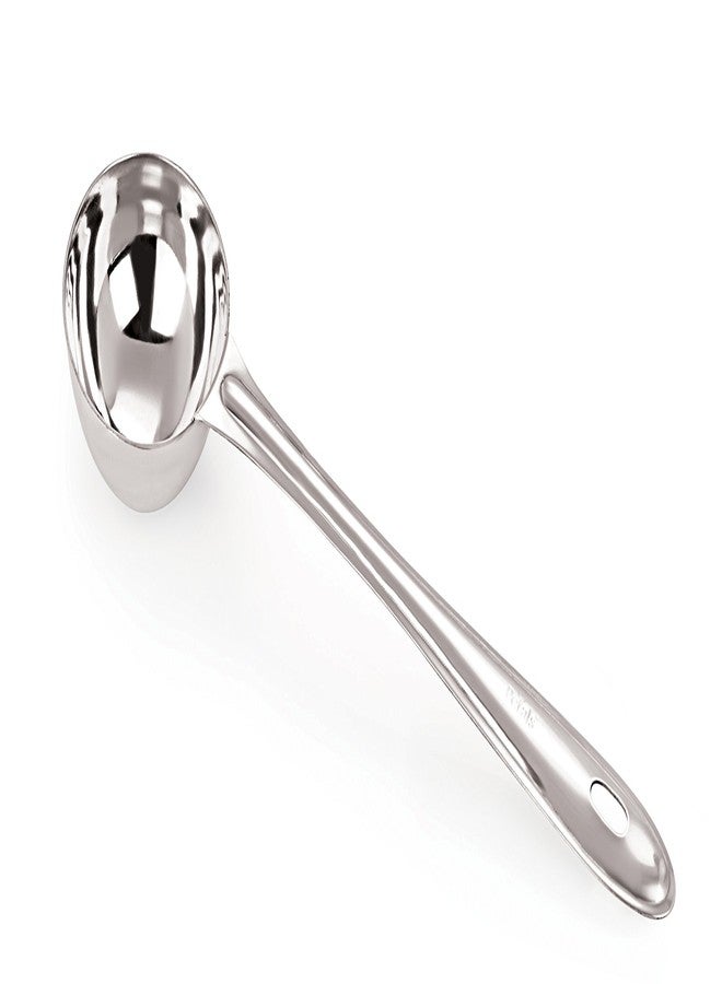 Petals Stainless Steel Laddle Set with Rice and Salad Servers, 7-Pieces - Image 2
