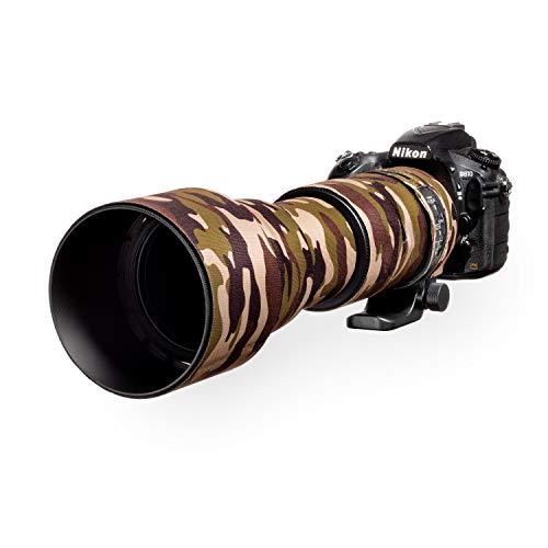 easyCover Lens Protection Camouflage Cover for Sigma 150-600mm 5-6.3 DG OS HSM Contemporary Brown Camo - Image 2