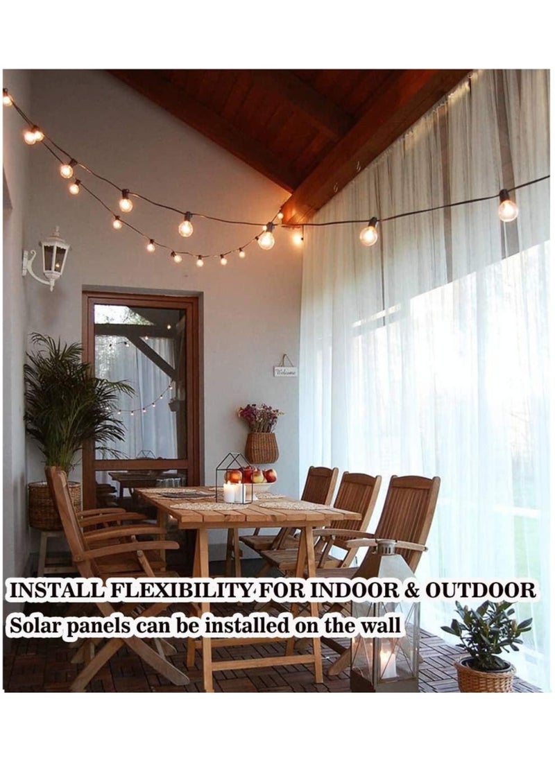 Generic - Outdoor Solar Fairy Lights, Bulbs, Fairy Lights, 10m, 20 LED Bulbs, Garden Fairy - Image 1