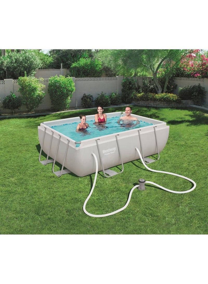 بست واي حمام سباحة ضخم كامل مع مضخة تصفية 282x196x84 سم - 56629 - Image 4