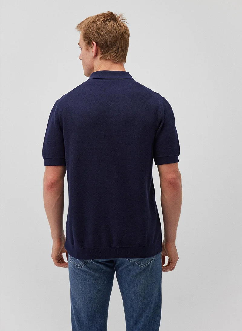MAVI Navy Knit Polo