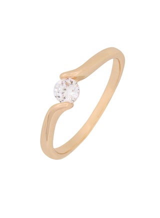 Solitaire Ring Rose Gold  Stone - pzsku/Z95F73FC2759EA104F0DDZ/45/_/1662721554/2bbc17c3-a1d2-4b21-9bb6-40633da650bc