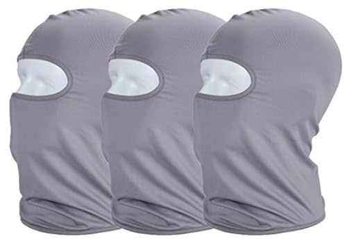 MAYOUTH Balaclava Ski Face Mask for Men Sun Uv Protection Windproof Neck Gaiter Face Cover Face Mask Under Motorcycle Helmet Cycling Outdoor Sports 3-Pack - Image 1