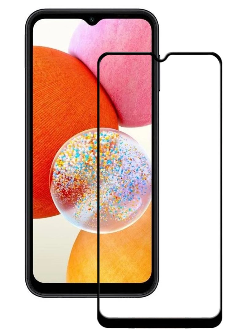 ACLIX Antistatic ESD Dustproof Premium Quality High Definition Tempered Glass Screen Protector Designed For Samsung Galaxy A14 - Image 1