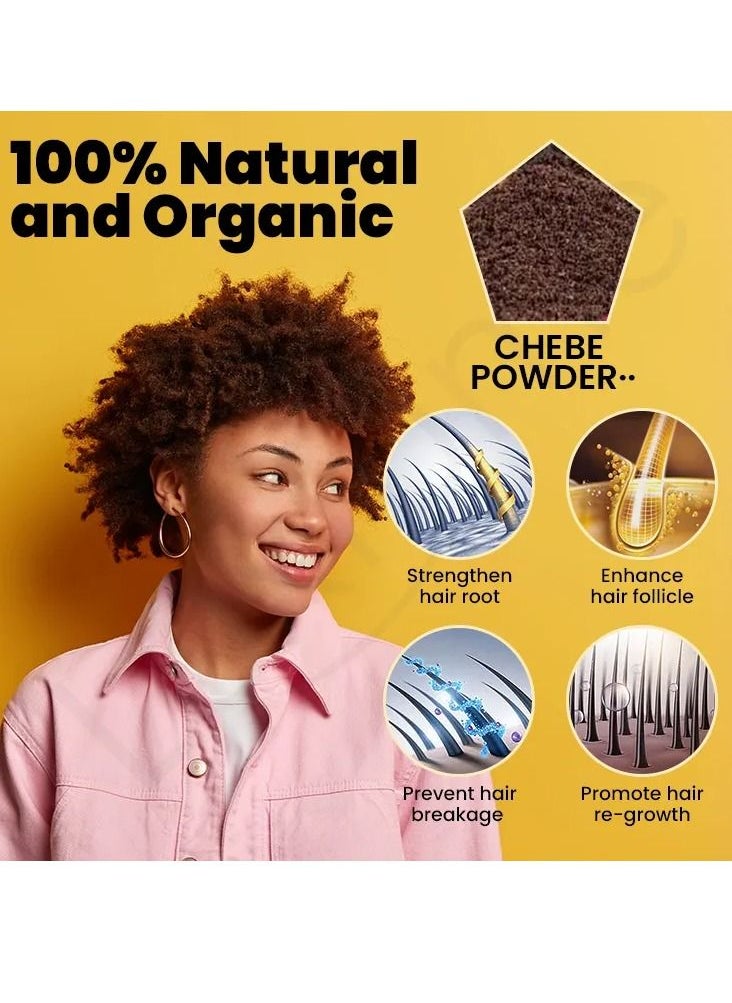 Luxfume - 100ml Naturals Chebe Hair Oil Made with Authentic Chebe Powder from Chad African Chebe Hair Growth Oil for Dry Damaged Hair Itchy Scalp Hair Growth - Image 1