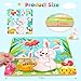 Zeoddler Wooden Puzzles for Toddlers 8 Pack Farm Animal Jigsaw Puzzles for Kids35 9 Pieces Preschool Learning Activities Learning Educational Toys Gift for Boys Girls - Image 4