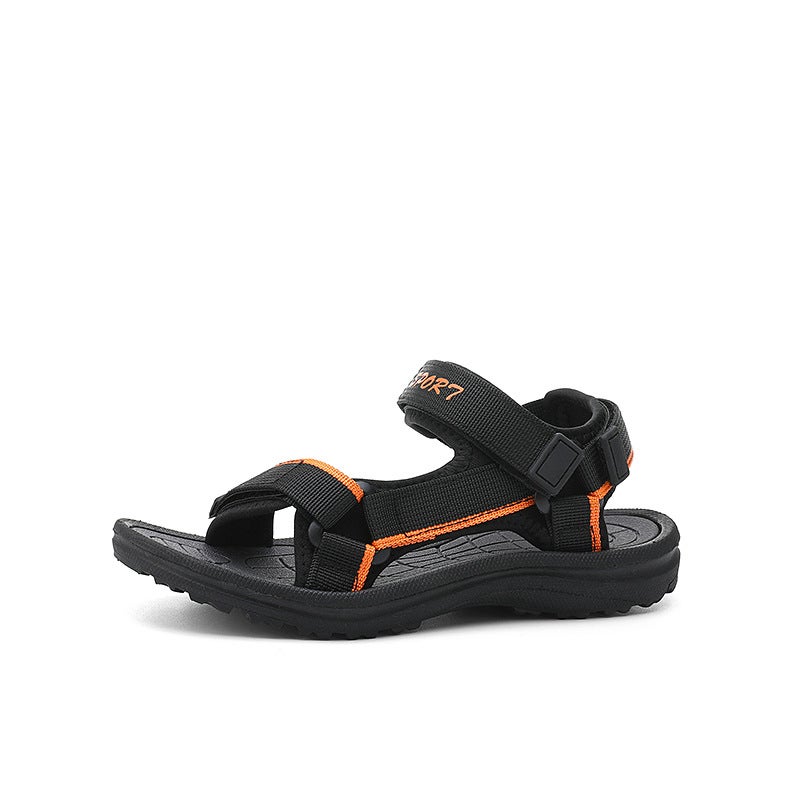 2025 Summer Little Girl'S One Word Soft Sole Non-Slip Sandals For Boys And Girls Sandals Children'S New Arrival Zhongda Children'S Shoes - Image 1