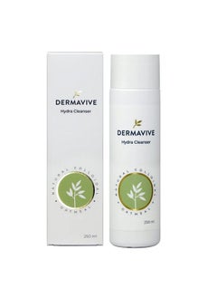 Dermavive Hydra Cleanser Nonirritating Facial And Skin Cleanser ; Ph Balanced Softens And Hydrates Sensitive Skin 250Ml  - Image 2