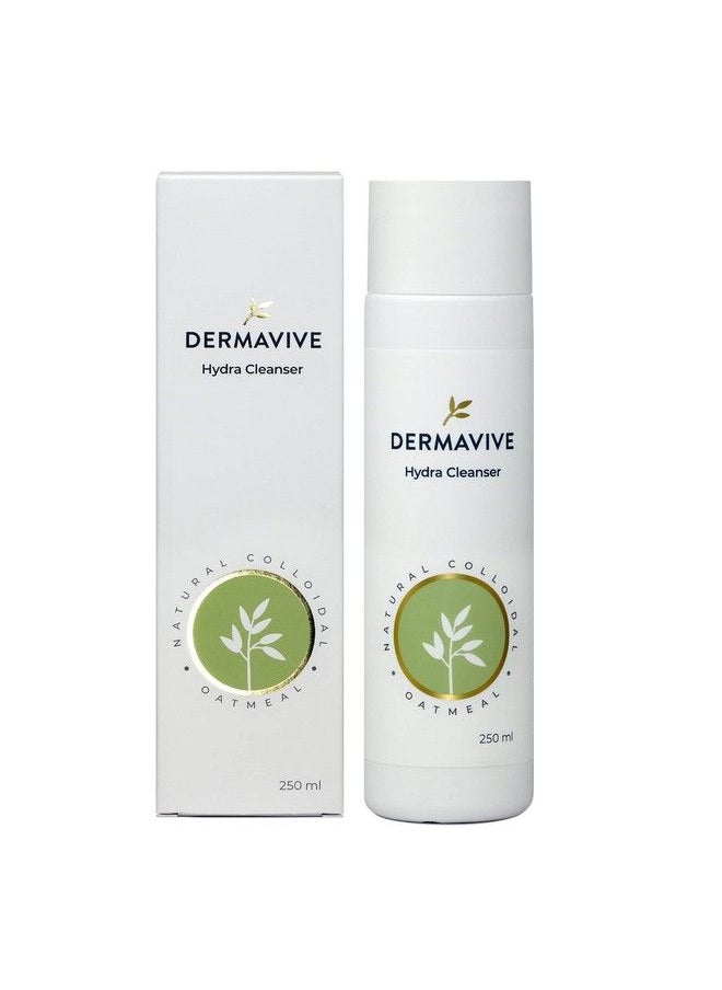 Dermavive Hydra Cleanser Nonirritating Facial And Skin Cleanser ; Ph Balanced Softens And Hydrates Sensitive Skin 250Ml  - Image 2