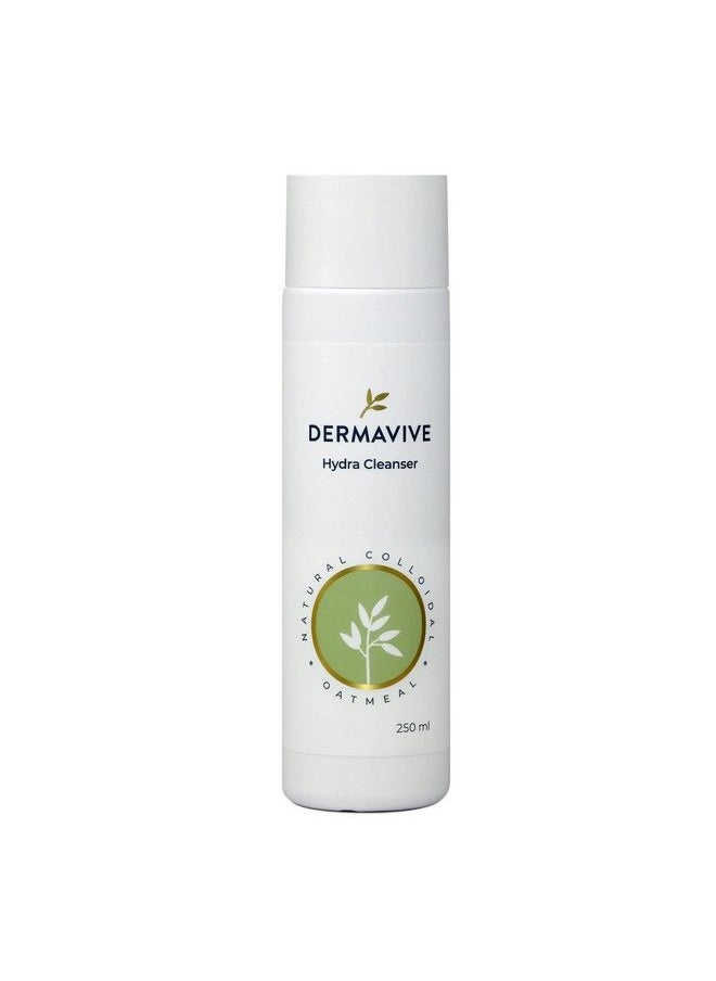 Dermavive Hydra Cleanser Nonirritating Facial And Skin Cleanser ; Ph Balanced Softens And Hydrates Sensitive Skin 250Ml  - Image 3